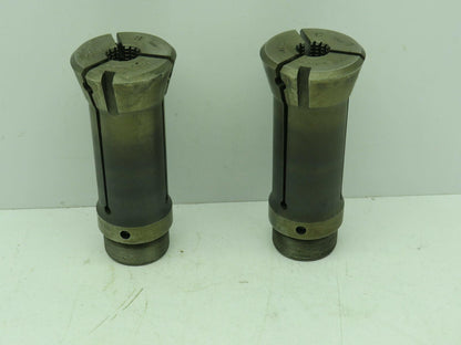 ACME Serrated Grip Collet .698" x 1-1/4" Round BCI 14320  Lot of 2
