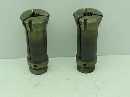 ACME Serrated Grip Collet .698" x 1-1/4" Round BCI 14320  Lot of 2