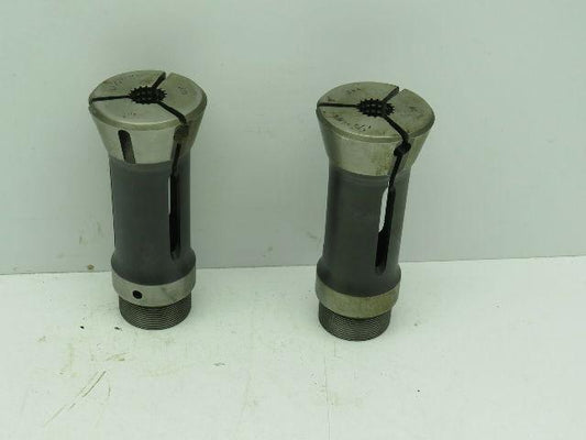 ACME Serrated Grip Collet .698" x 1-1/4" Round  Lot of 2