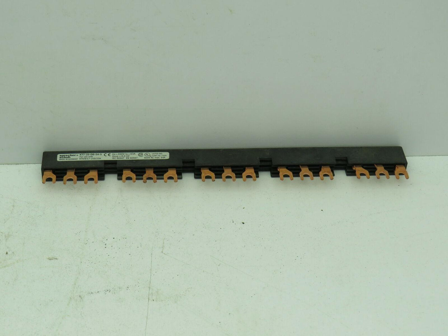 Sprecher Schuh KT7-25-DB-54-5 Block Busbar for KTA/B/C7-25S/25H
