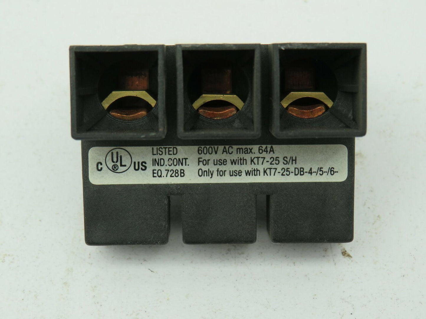 Sprecher Schuh KT7-25-A3E  Busbar Terminal Block for KT7-25S/25H  Lot of 3