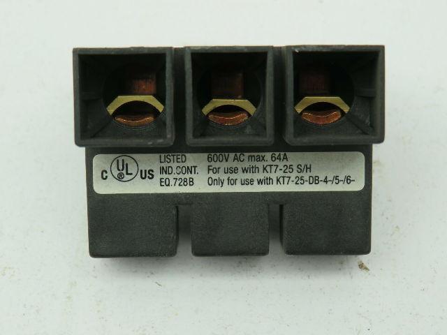 Sprecher Schuh KT7-25-A3E  Busbar Terminal Block for KT7-25S/25H  Lot of 3