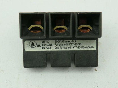 Sprecher Schuh KT7-25-A3E  Busbar Terminal Block for KT7-25S/25H  Lot of 3