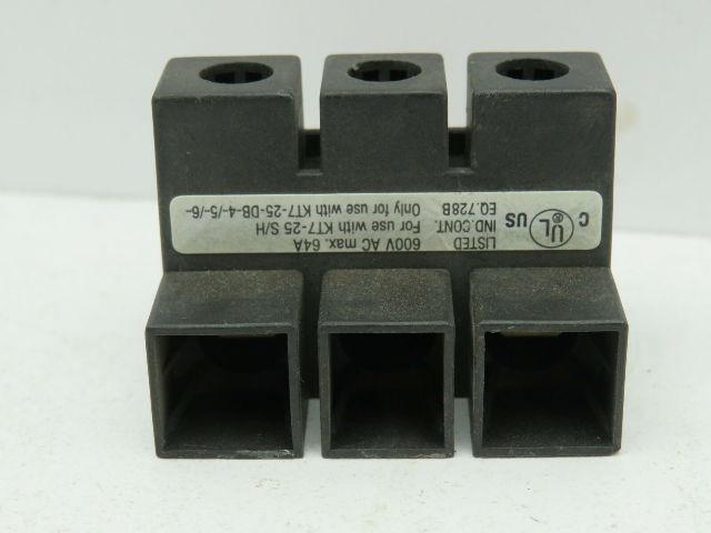 Sprecher Schuh KT7-25-A3E  Busbar Terminal Block for KT7-25S/25H  Lot of 3
