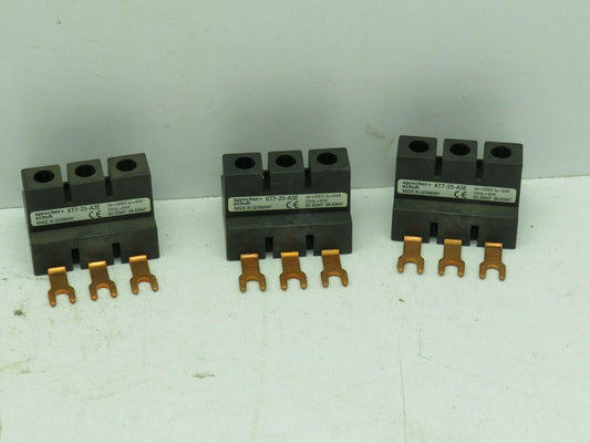 Sprecher Schuh KT7-25-A3E  Busbar Terminal Block for KT7-25S/25H  Lot of 3