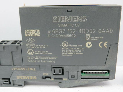 Siemens 6ES7 132-4BD32-0AA0 Simatic S7 Digital Output Module Lot of 5