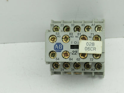 Allen Bradley 700DC-M400*/A Control Relay 600VAC 5A Ser A W/195-MA22/A Lot of 6