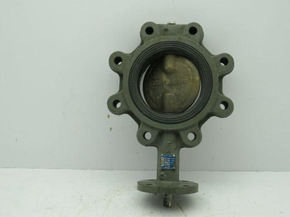 Milwaukee CL223ED Lug Style 4" Butterfly Valve 8-Bolt Cast Iron AL-Bronze EPDM