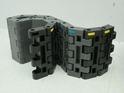 System Plast LFG 2252-K325 Flat Top Modular Plastic Conveyor Belt 3-1/4" x 7' 2"