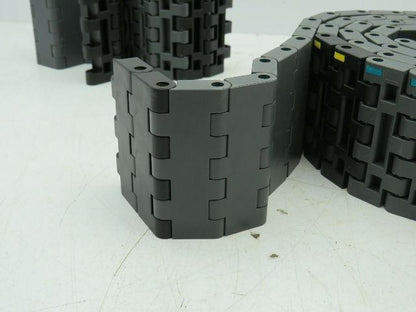 System Plast LFG 2252-K325 Flat Top Modular Plastic Conveyor Belt 3-1/4" x 7' 2"