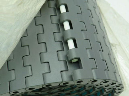System Plast LFG 2120H-0510 FT Flat Top Modular Plastic Conveyor Belt 20" x 5'