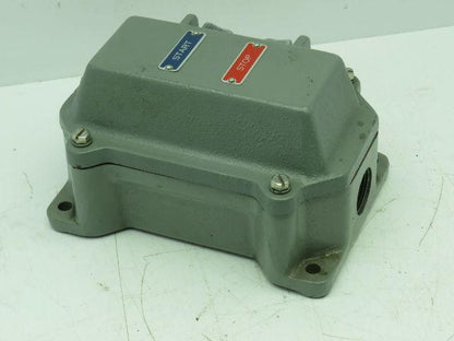 Square D GW-206 2 Unit Control Station Type 4 Enclosure Heavy Duty 600V Series A