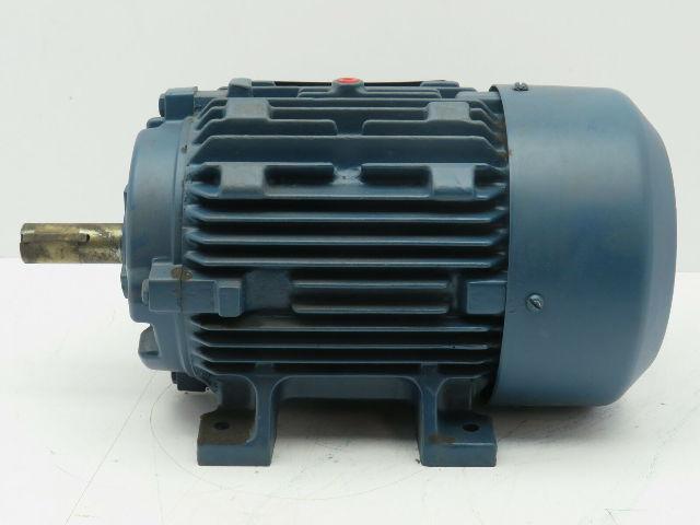 Siemens 1LA01454FP21 Induction Motor 3 Phase 1.5 HP 230/460V 1740 RPM Type RGZP