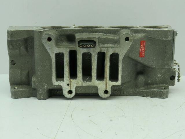 Parker Schrader K142236 Double Solenoid Valve Manifold Sub Base 1" Valveair II