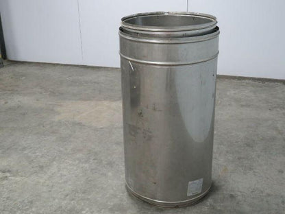 Metal Fab 20PIC42-440 Stainless Double Wall Pressure Chimney Pipe Duct 20" x 42"