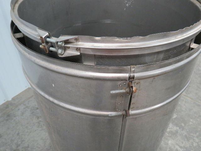 Metal Fab 20PIC42-440 Stainless Double Wall Pressure Chimney Pipe Duct 20" x 42"