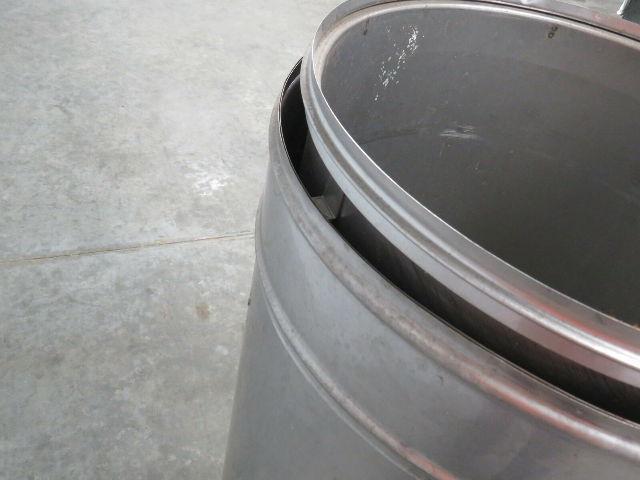 Metal Fab 20PIC42-440 Stainless Double Wall Pressure Chimney Pipe Duct 20" x 42"