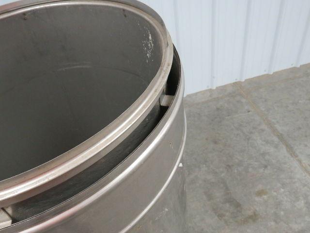 Metal Fab 20PIC42-440 Stainless Double Wall Pressure Chimney Pipe Duct 20" x 42"
