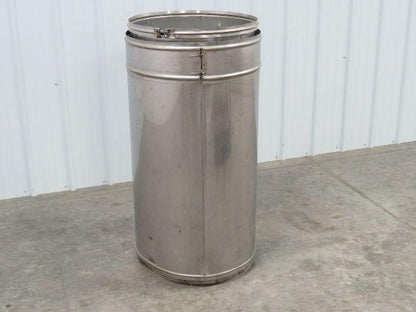 Metal Fab 20PIC42-440 Stainless Double Wall Pressure Chimney Pipe Duct 20" x 42"