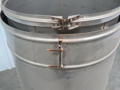 Metal Fab 20PIC42-440 Stainless Double Wall Pressure Chimney Pipe Duct 20" x 42"