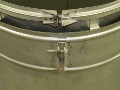 Metal Fab 20PIC30-440 Stainless Double Wall Pressure Chimney Pipe Duct 20" x 30"