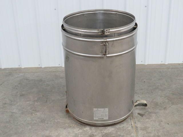 Metal Fab 20PIC30-440 Stainless Double Wall Pressure Chimney Pipe Duct 20" x 30"