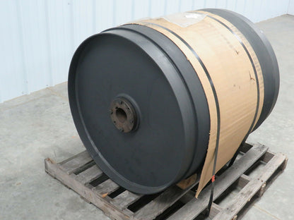 Steel Conveyor Pulley Drive Drum 30" OD 32" Face 26" Belt Width Lagged 3" Bore