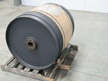 Steel Conveyor Pulley Drive Drum 30" OD 32" Face 26" Belt Width Lagged 3" Bore