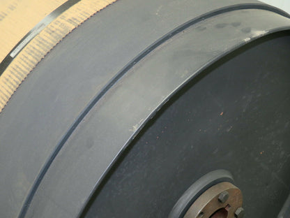 Steel Conveyor Pulley Drive Drum 30" OD 32" Face 26" Belt Width Lagged 3" Bore