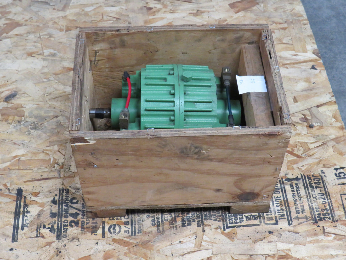 Power Capsuls PC-405 Pneumatic Clutch Brake 7/8" Dual Shaft Foot Mount