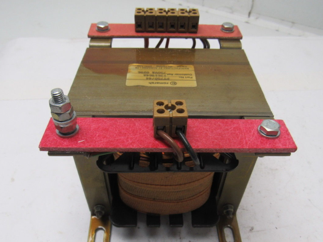 Romarsh PT750/44 Stepdown Control Transformer HV 230 LV 12 and 115V