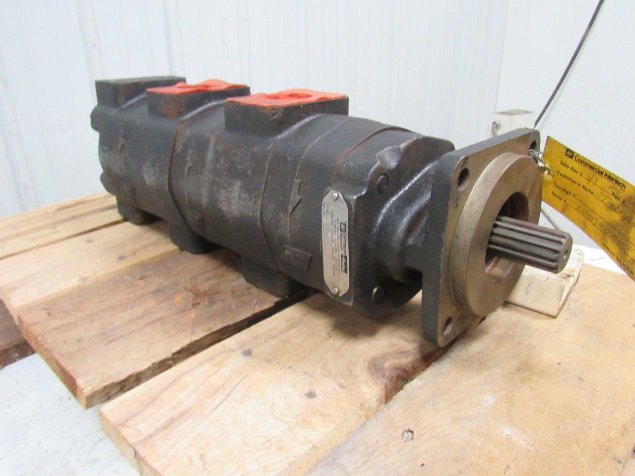 Parker F123855 323-9130-158 Multi Stage Hydraulic Pump Parts or Repair