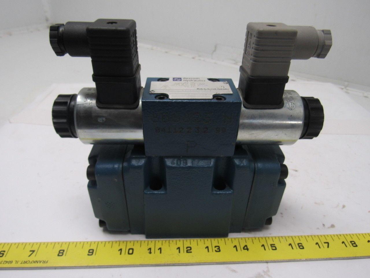 Rexroth 4WEH 10 E42-4X/6EG24N9ETK4/B10 Solenoid Operated Directional Spool Valve