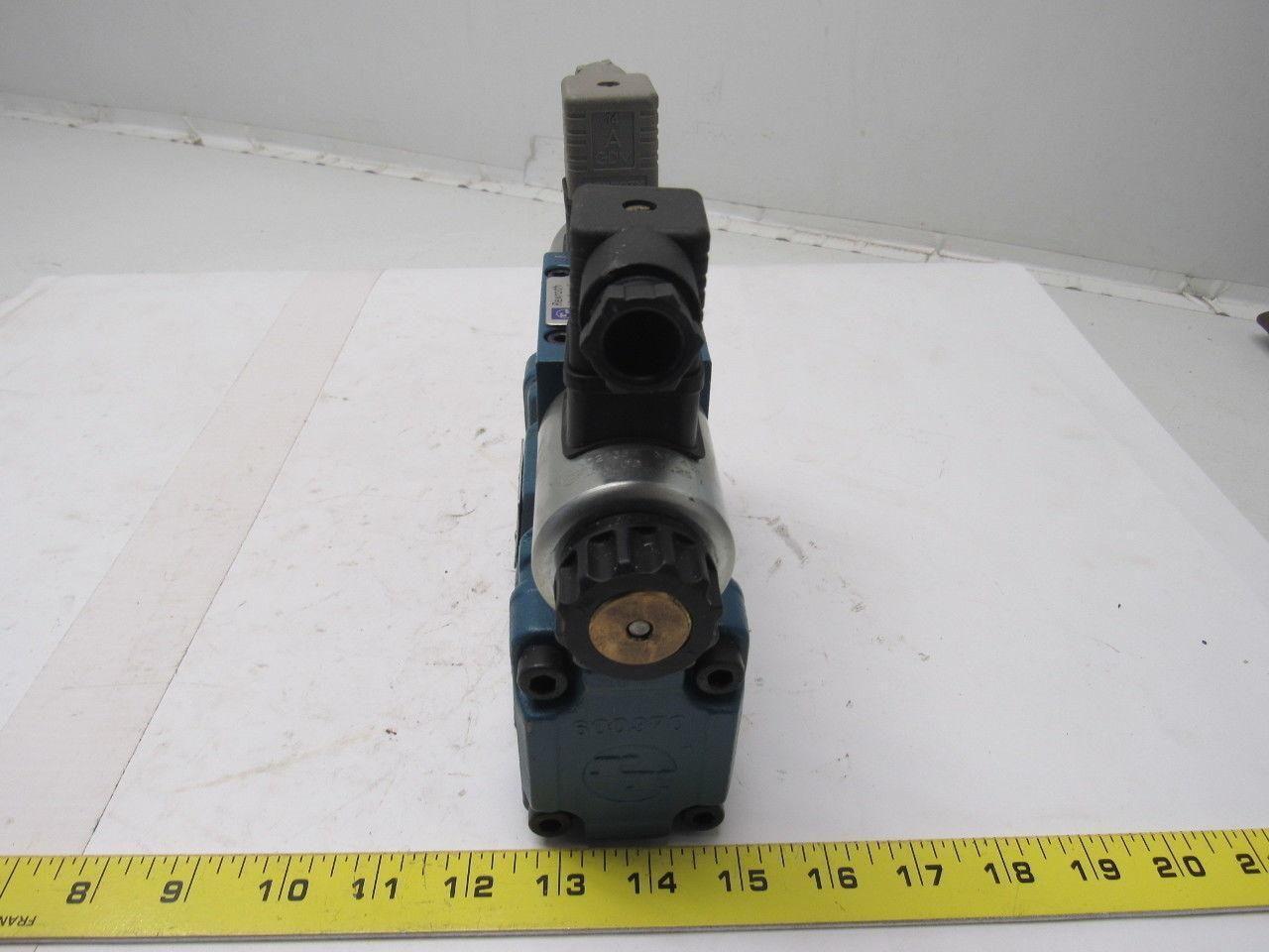 Rexroth 4WEH 10 E42-4X/6EG24N9ETK4/B10 Solenoid Operated Directional Spool Valve
