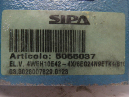 Rexroth 4WEH 10 E42-4X/6EG24N9ETK4/B10 Solenoid Operated Directional Spool Valve