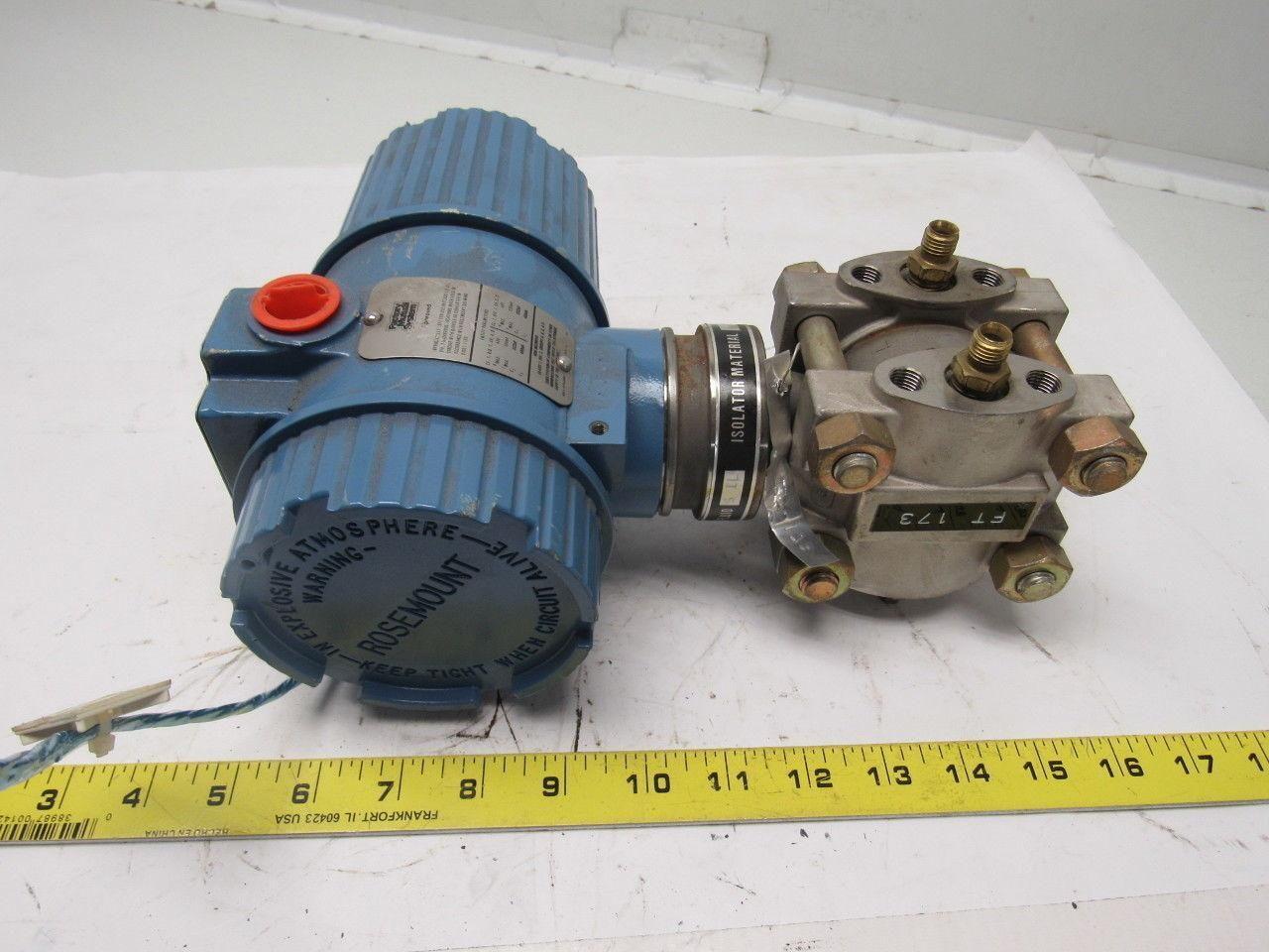 Rosemont 3051D1A21S1I5D3 Pressure Transmitter Module Manifold Block