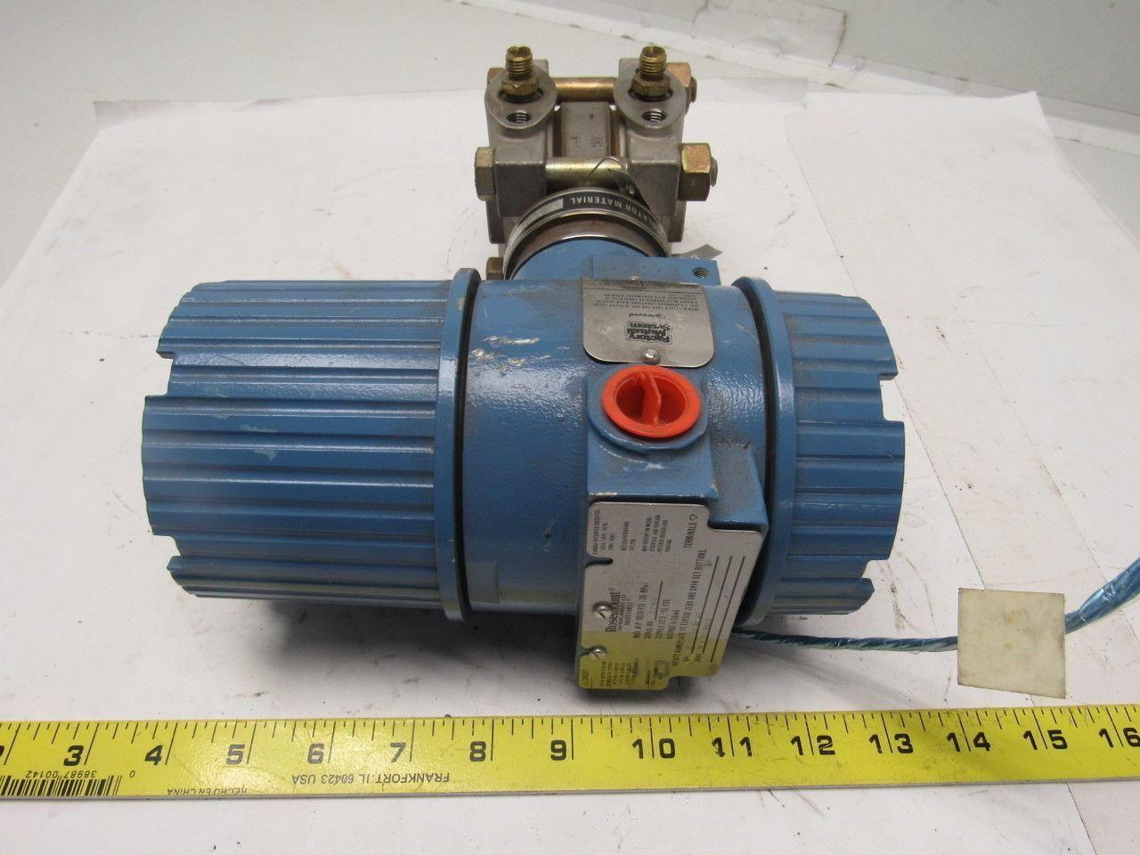 Rosemont 3051D1A21S1I5D3 Pressure Transmitter Module Manifold Block