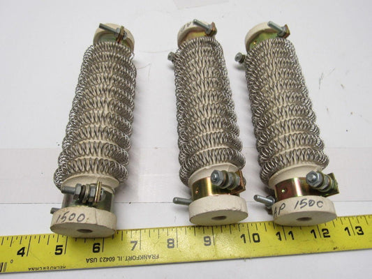 Cutler-Hammer G3AP1500 Porcelain Base Wirewound Resistor 15 Ohm O 420 W Lot of 3