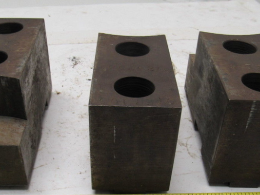 Huron T15 Lathe Chuck Soft  Jaws 6"L x 2-1/2"W X3-1/4"T Set of 3