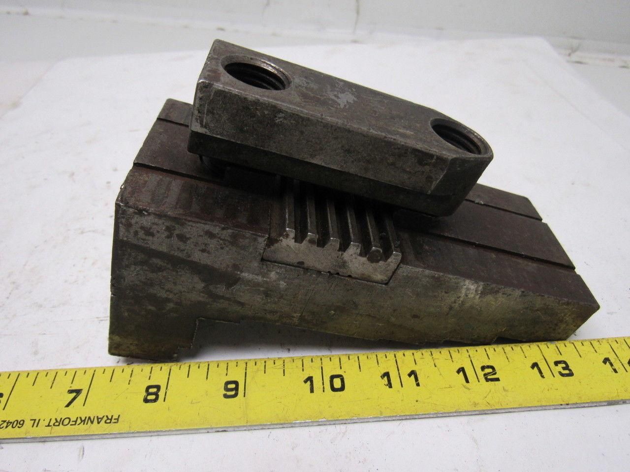 Huron T11248-1 Lathe Chuck Soft Jaws 6"L x 2-1/2"W X2-5/8"T Set of 3