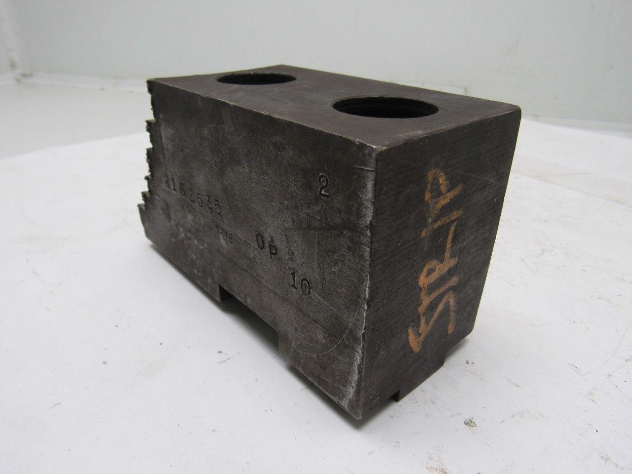 Huron T15 Lathe Chuck Soft Jaws 5-1/2"L x 2-1/2"W X3-1/4"T Set of 3