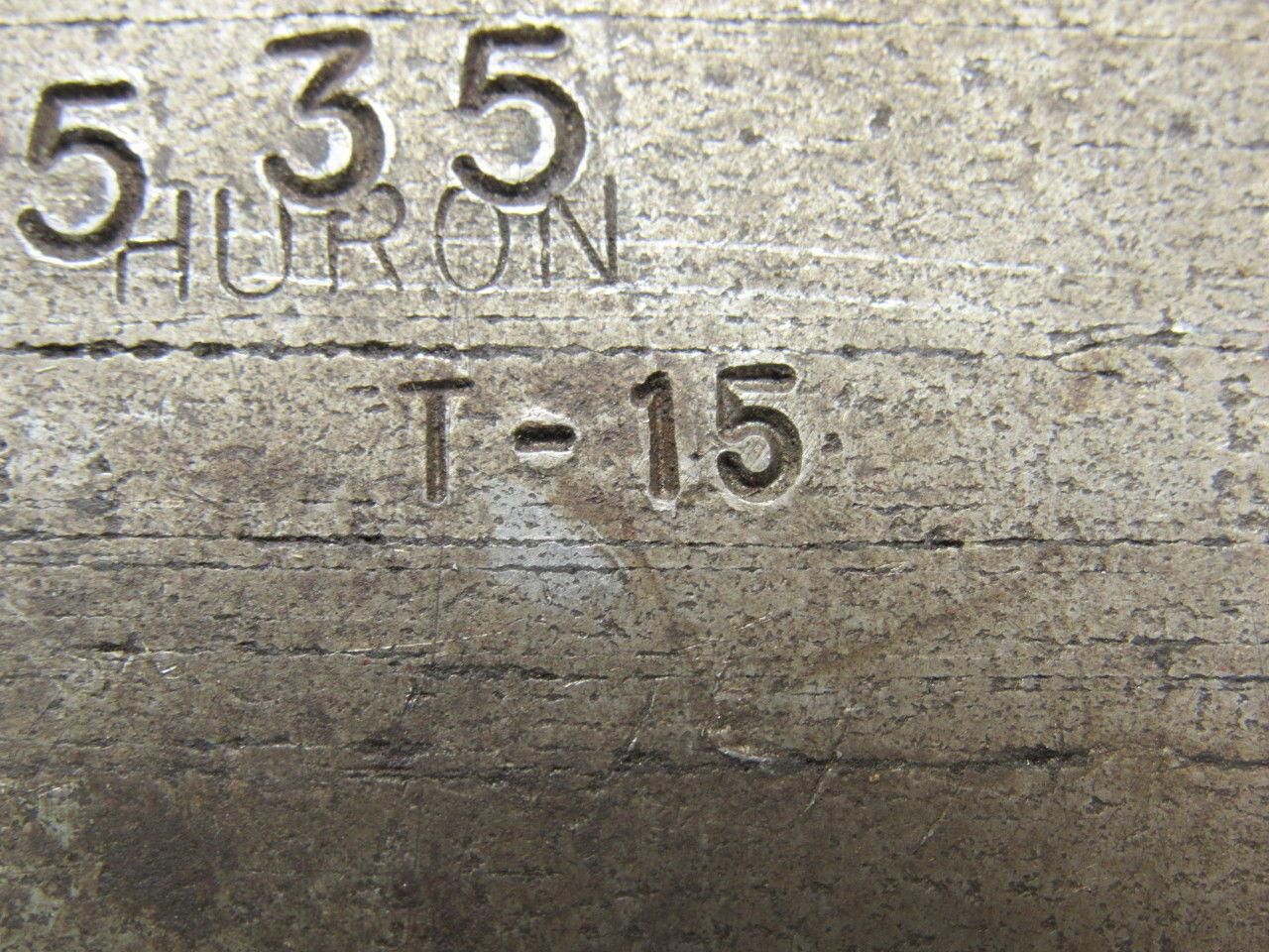 Huron T15 Lathe Chuck Soft Jaws 5-1/2"L x 2-1/2"W X3-1/4"T Set of 3