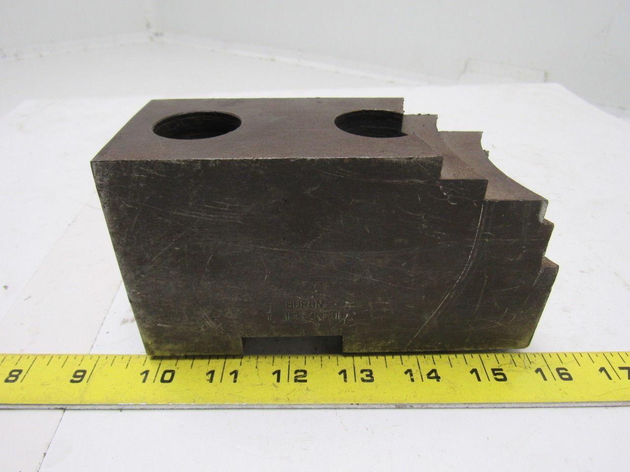 Huron T11248 Lathe Chuck Soft Jaws 6"L x 2-1/2"W X3-1/4"T Lot of 3