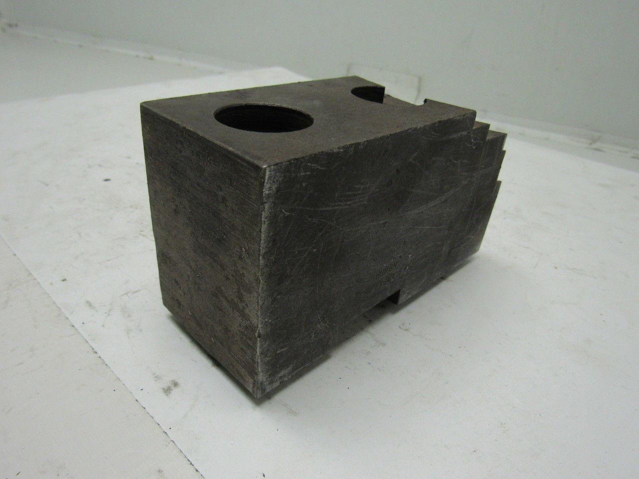 Huron T11248 Lathe Chuck Soft Jaws 6"L x 2-1/2"W X3-1/4"T Lot of 3