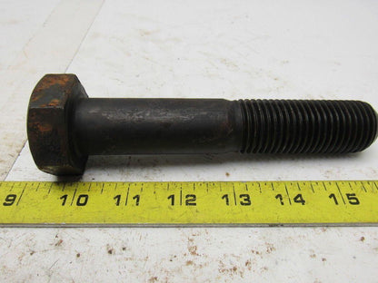1-1/8"-8 x 6" A193 B7 Heavy Hex Bolt Cap Screw Black Oxide Lot of 3
