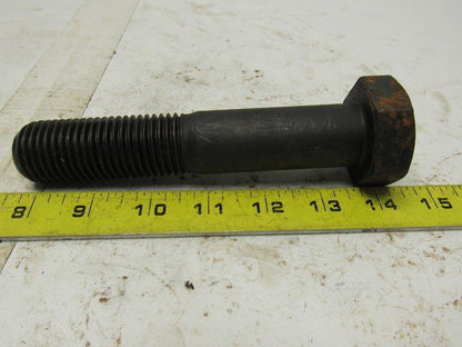 1-1/8"-8 x 6" A193 B7 Heavy Hex Bolt Cap Screw Black Oxide Lot of 3