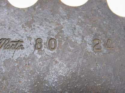 Martin 8024 #80 Single Sprocket Row 1-7/16" Keyed Bore 24 Tooth