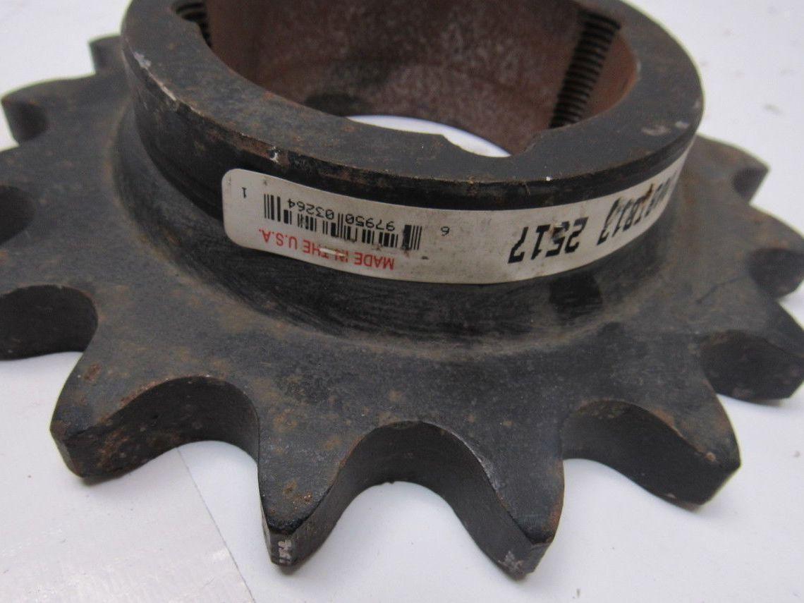 Martin 100BTB172517 #100 Single Row Sprocket Taper Lock Bushing 2517 17 Tooth