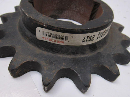 Martin 100BTB172517 #100 Single Row Sprocket Taper Lock Bushing 2517 17 Tooth