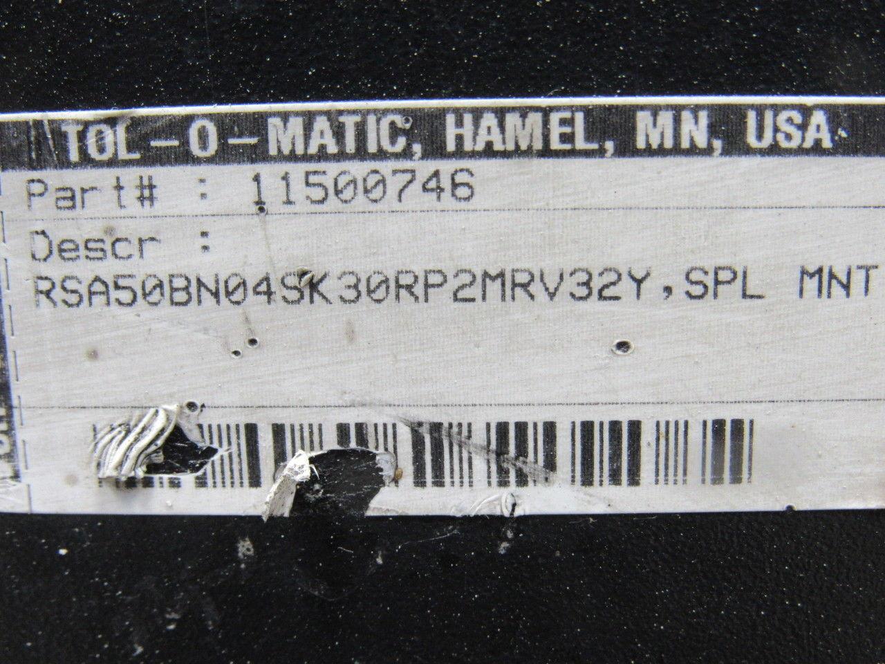Tool-O-Matic RSA50BN04SK30RP2MRV32Y Electric Servo Linear Rod Actuator 30"Stroke